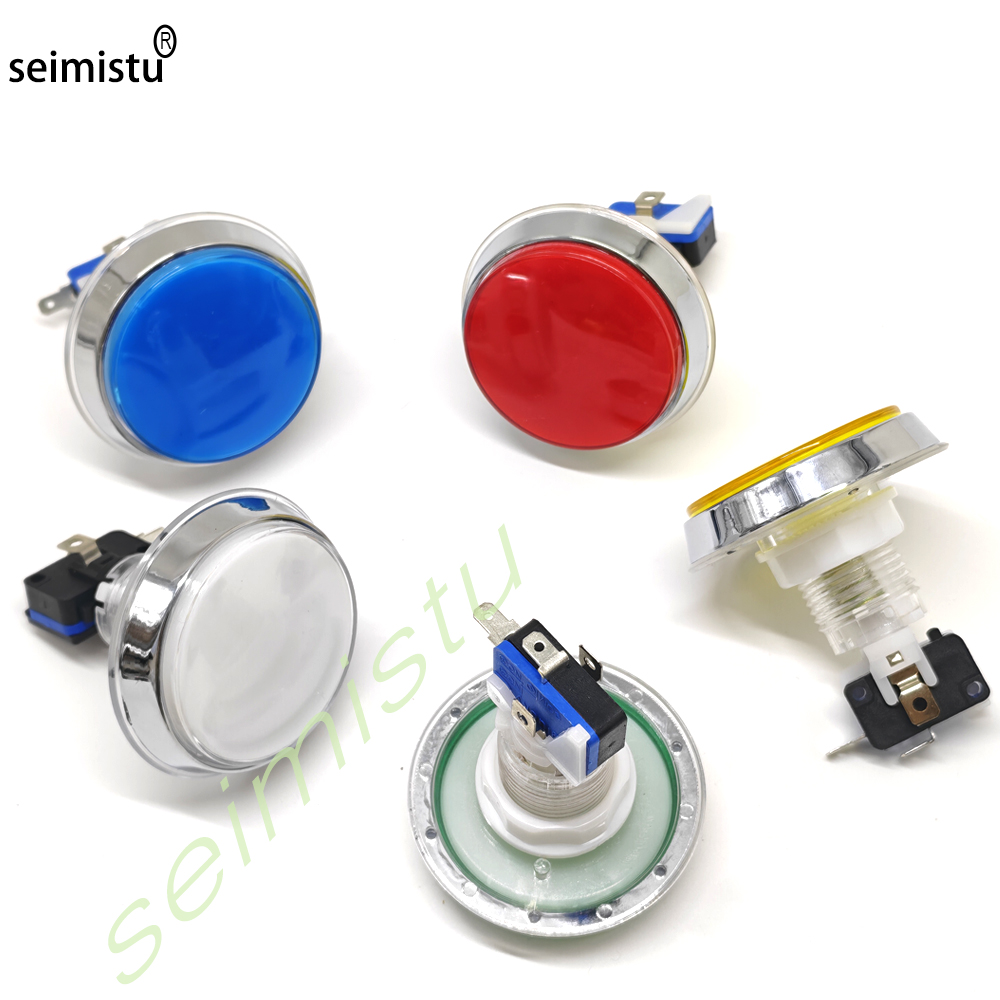 60mm Chrome 12V Flat Arcade LE - Vending Arcade Games ulasan dan harga