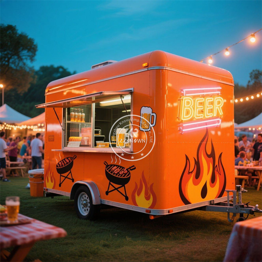 USA Standard Fast Food Truck P - Hot Dog Vending Cart ulasan dan harga