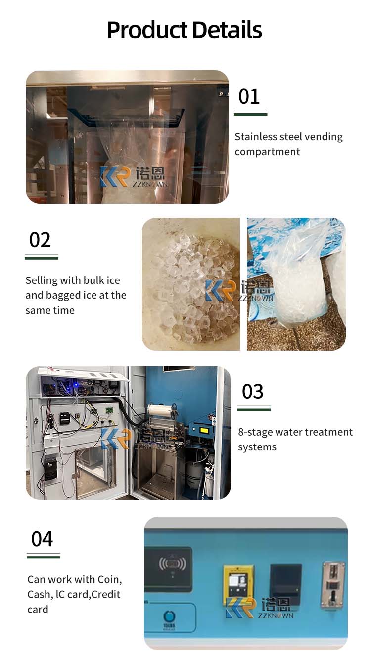 Customized High Quality Ice Cu - Commercial Vending Machine ulasan dan harga